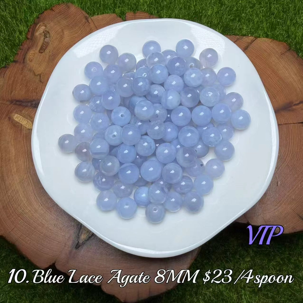 One bowl crystal bead- Felicity-can make 6pcs bracelets 10.6