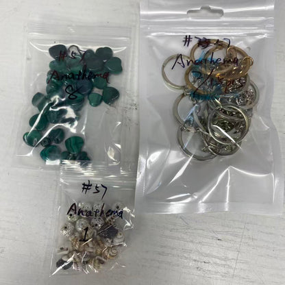 One bowl crystal bead- Felicity-can make 6pcs bracelets 8.6