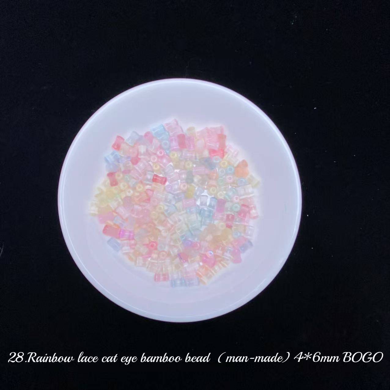 One bowl crystal bead- Felicity-can make 6pcs bracelets 8.25