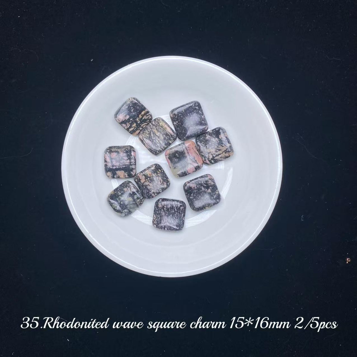 One bowl crystal bead- Felicity-can make 6pcs bracelets 10.6