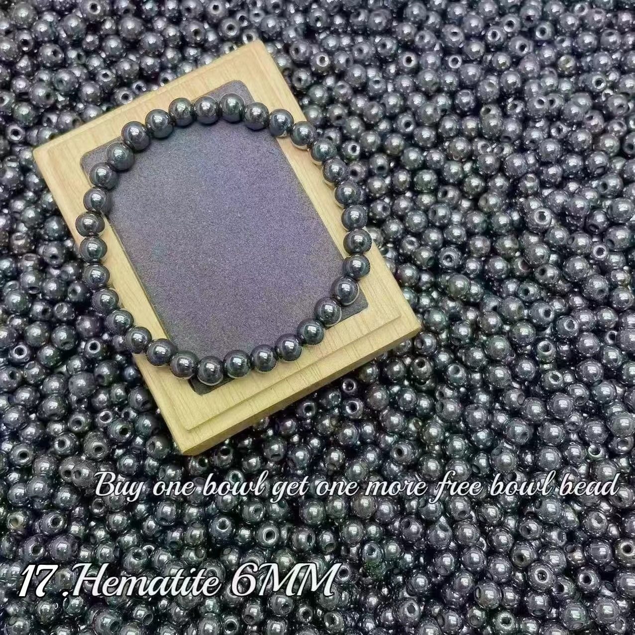 One bowl crystal bead- Felicity-can make 6pcs bracelets 8.14