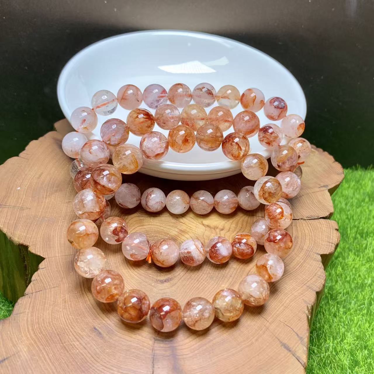 Fire Quartz bracelet 1pc (8mm-15mm)