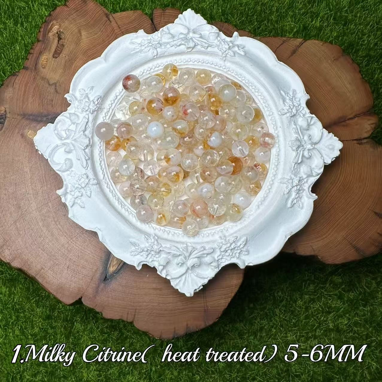 One bowl crystal bead- Felicity-can make 6pcs bracelets 8.15