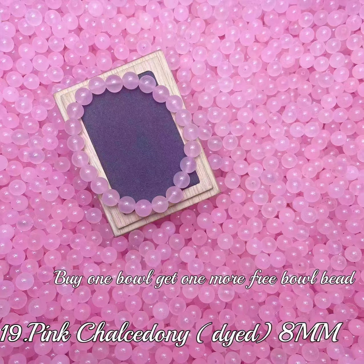 One bowl crystal bead- Felicity-can make 6pcs bracelets 8.25