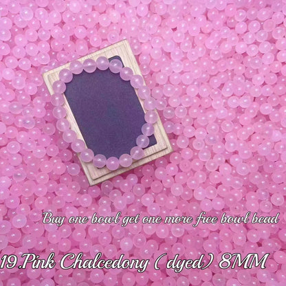 One bowl crystal bead- Felicity-can make 6pcs bracelets 8.25