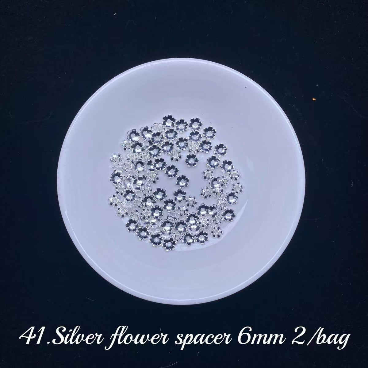 One bowl crystal bead- Felicity-can make 6pcs bracelets 10.7