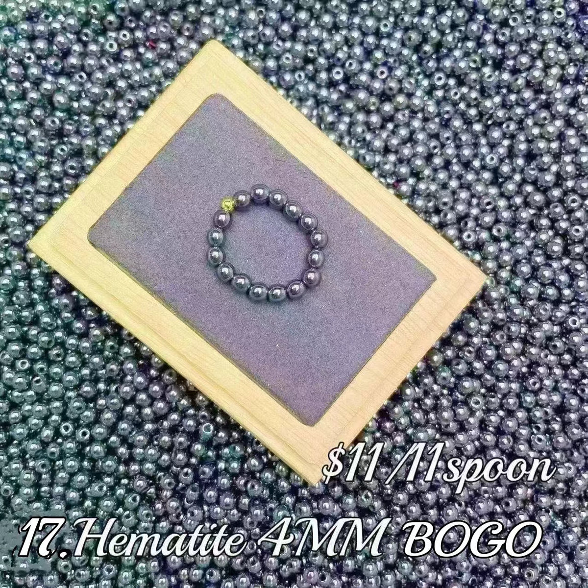 One bowl crystal bead- Felicity-can make 6pcs bracelets 9.27