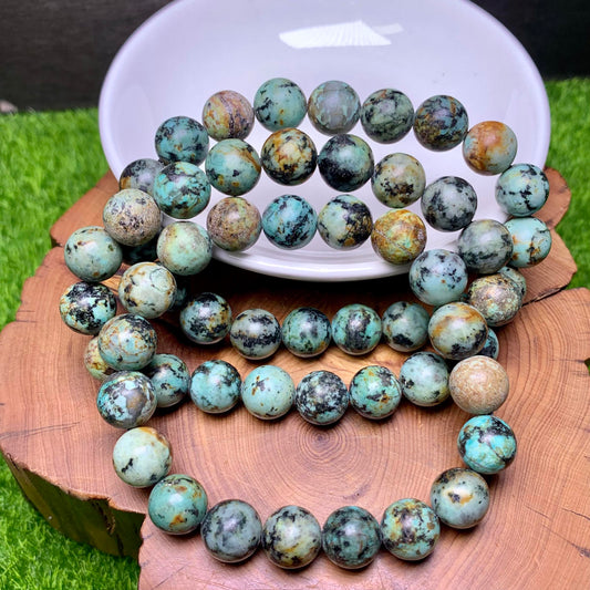 African Turquoise bracelet 10mm 1pc (SL95)