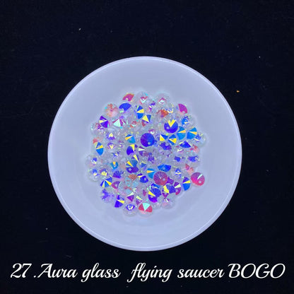 One bowl crystal bead- Felicity-can make 6pcs bracelets 10.12