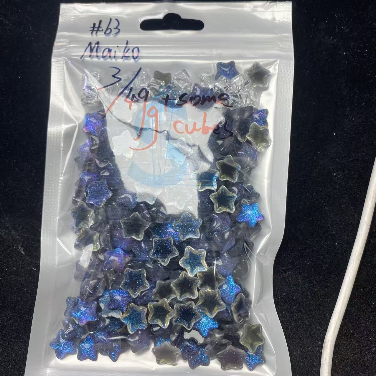 One bowl crystal bead- Felicity-can make 6pcs bracelets 8.26