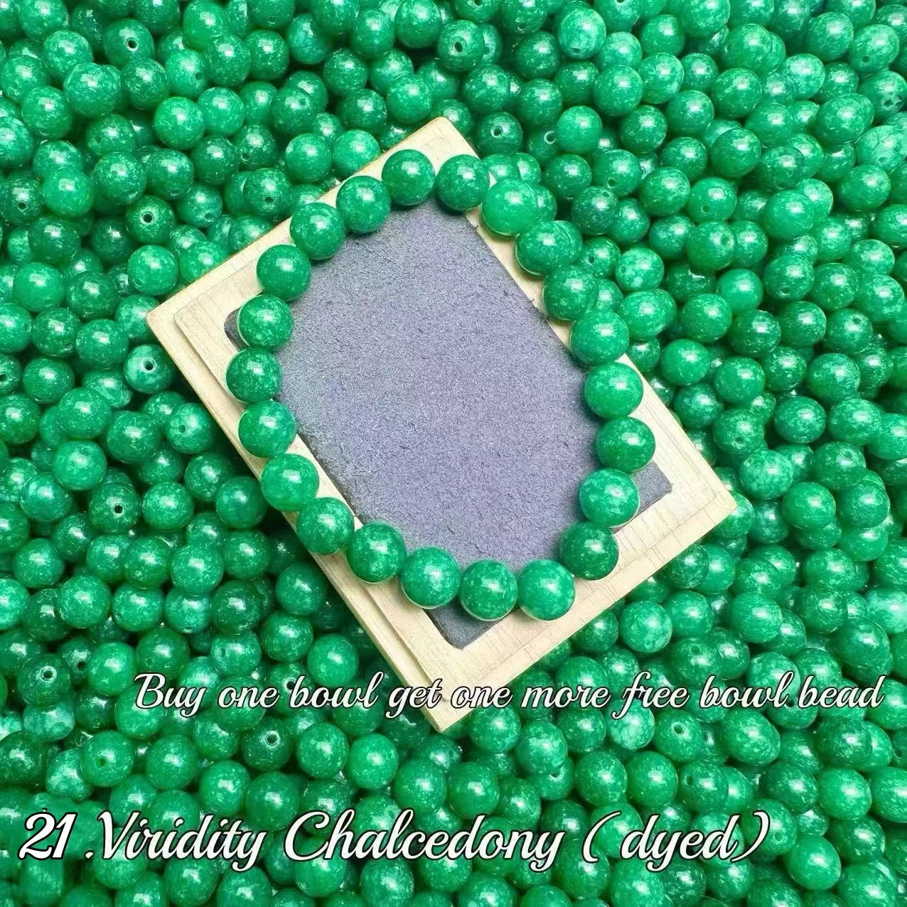 One bowl crystal bead- Felicity-can make 6pcs bracelets 6.13