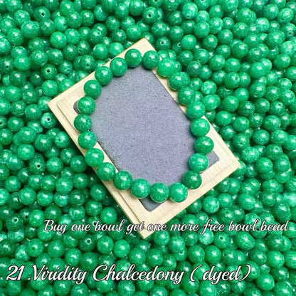One bowl crystal bead- Felicity-can make 6pcs bracelets 6.13