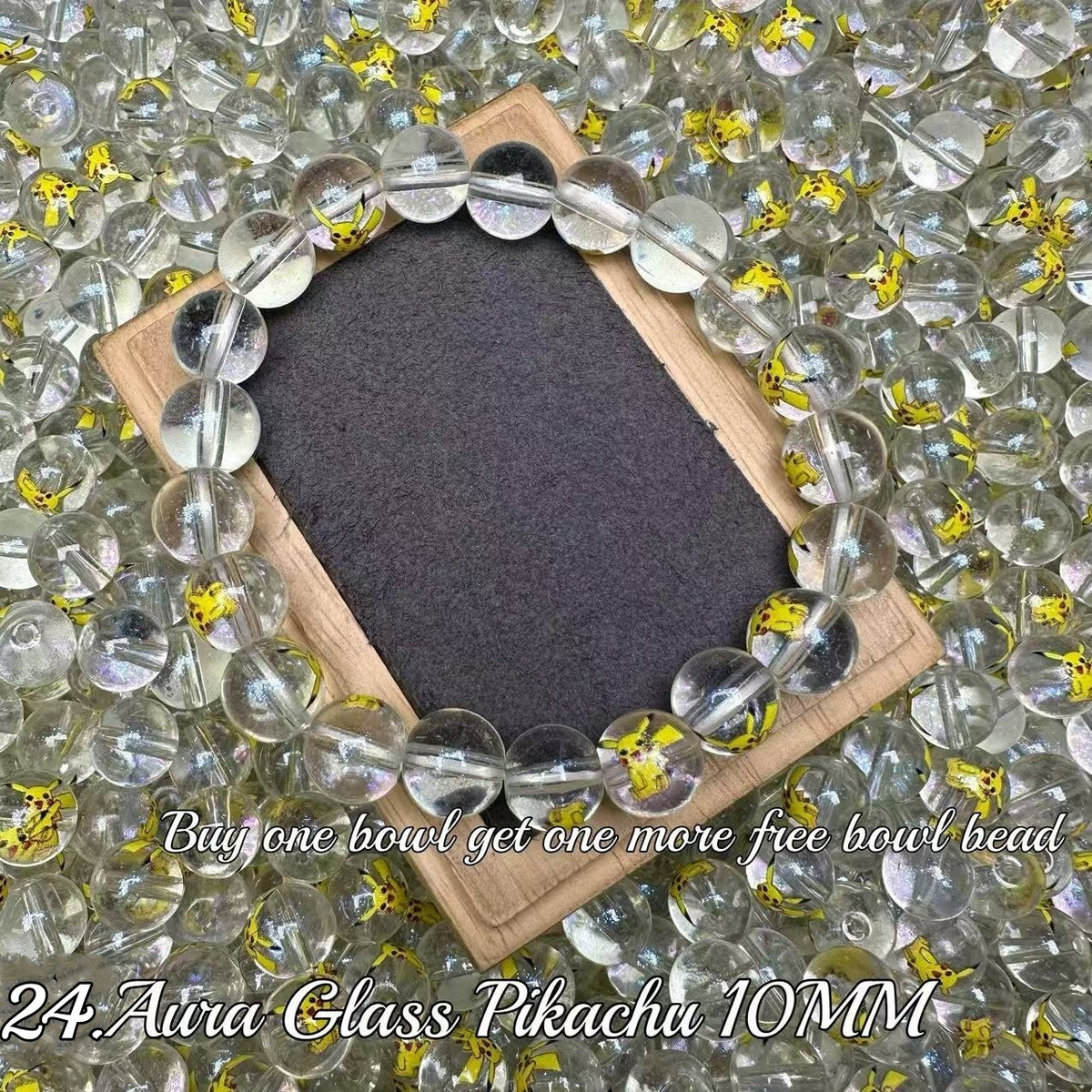 One bowl crystal bead- Felicity-can make 6pcs bracelets 9.25