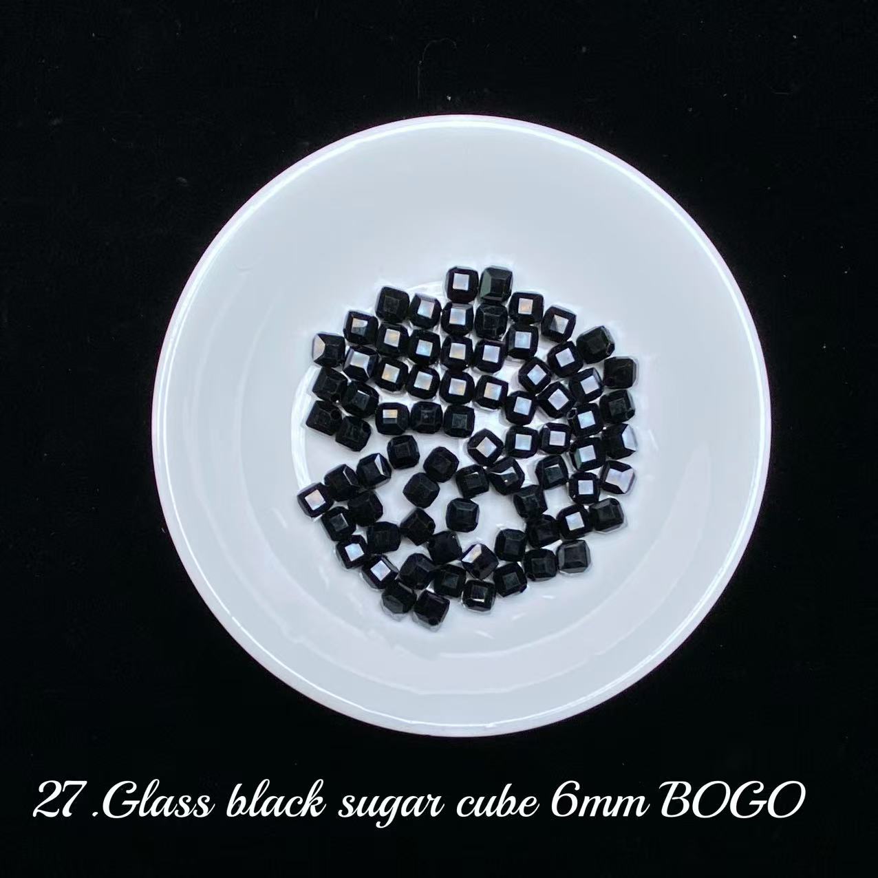 One bowl crystal bead- Felicity-can make 6pcs bracelets 8.26
