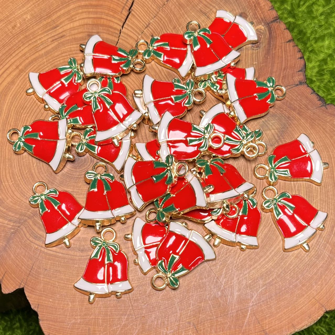 DIY Christmas bell accessories 30pcs