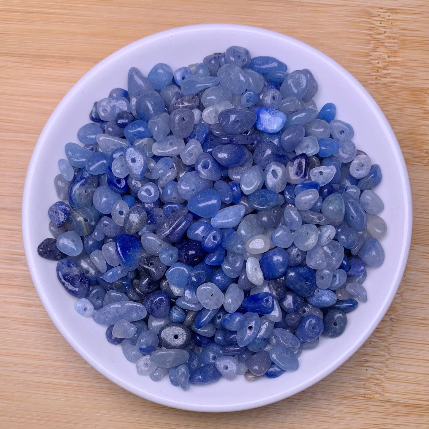 Blue Aventurine Chip  BOGO ——BUY 1 GET 1 FREE bead （BOGO92）