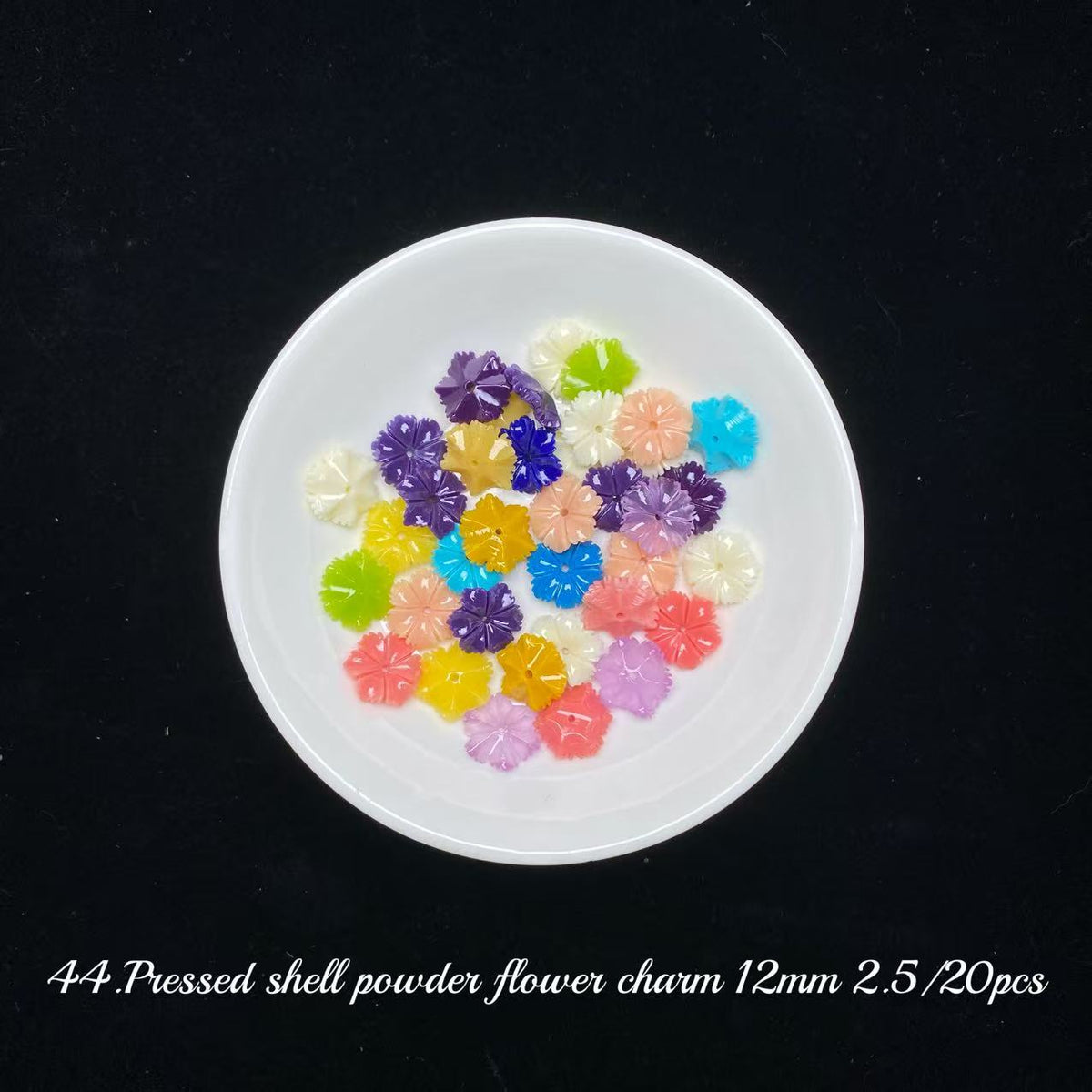 One bowl crystal bead- Felicity-can make 6pcs bracelets 9.21