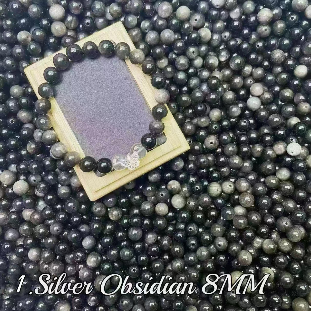 One bowl crystal bead- Felicity-can make 6pcs bracelets 6.27