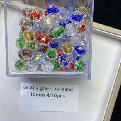 One bowl crystal bead- Felicity-can make 6pcs bracelets 10.6