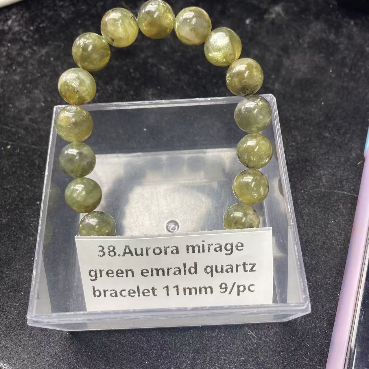 One bowl crystal bead- Felicity-can make 6pcs bracelets 6.5