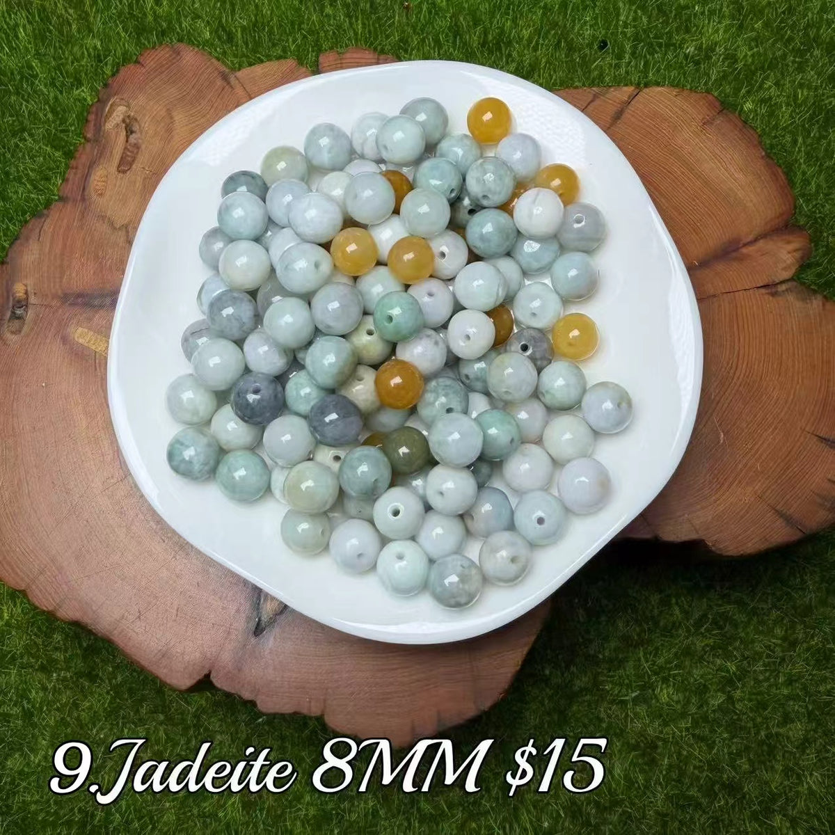 One bowl crystal bead- travis00-can make 6pcs bracelets 10.5