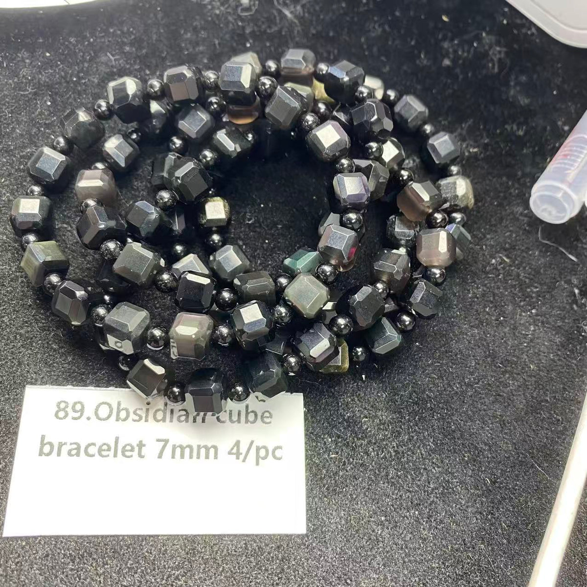 One bowl crystal bead- Felicity-can make 6pcs bracelets 9.18