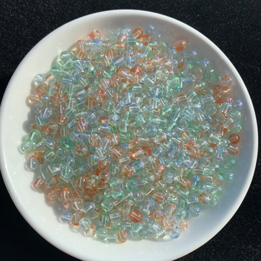 Aura Glass Rural  Secret Realm  4MM BOGO 320pcs/11spoon——BUY 1 GET 1 FREE bead （BOGO99)