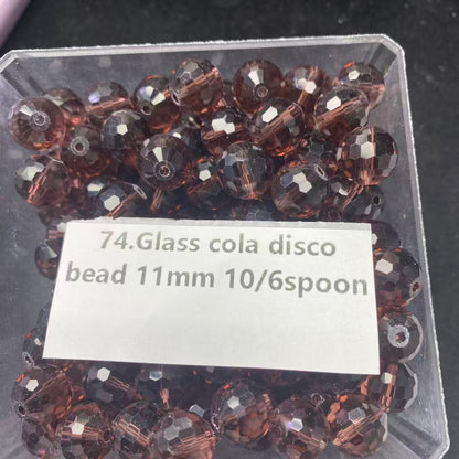 One bowl crystal bead- Felicity-can make 6pcs bracelets 8.26