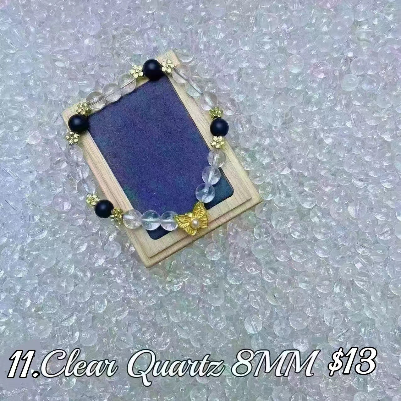One bowl crystal bead- Felicity-can make 6pcs bracelets 8.14