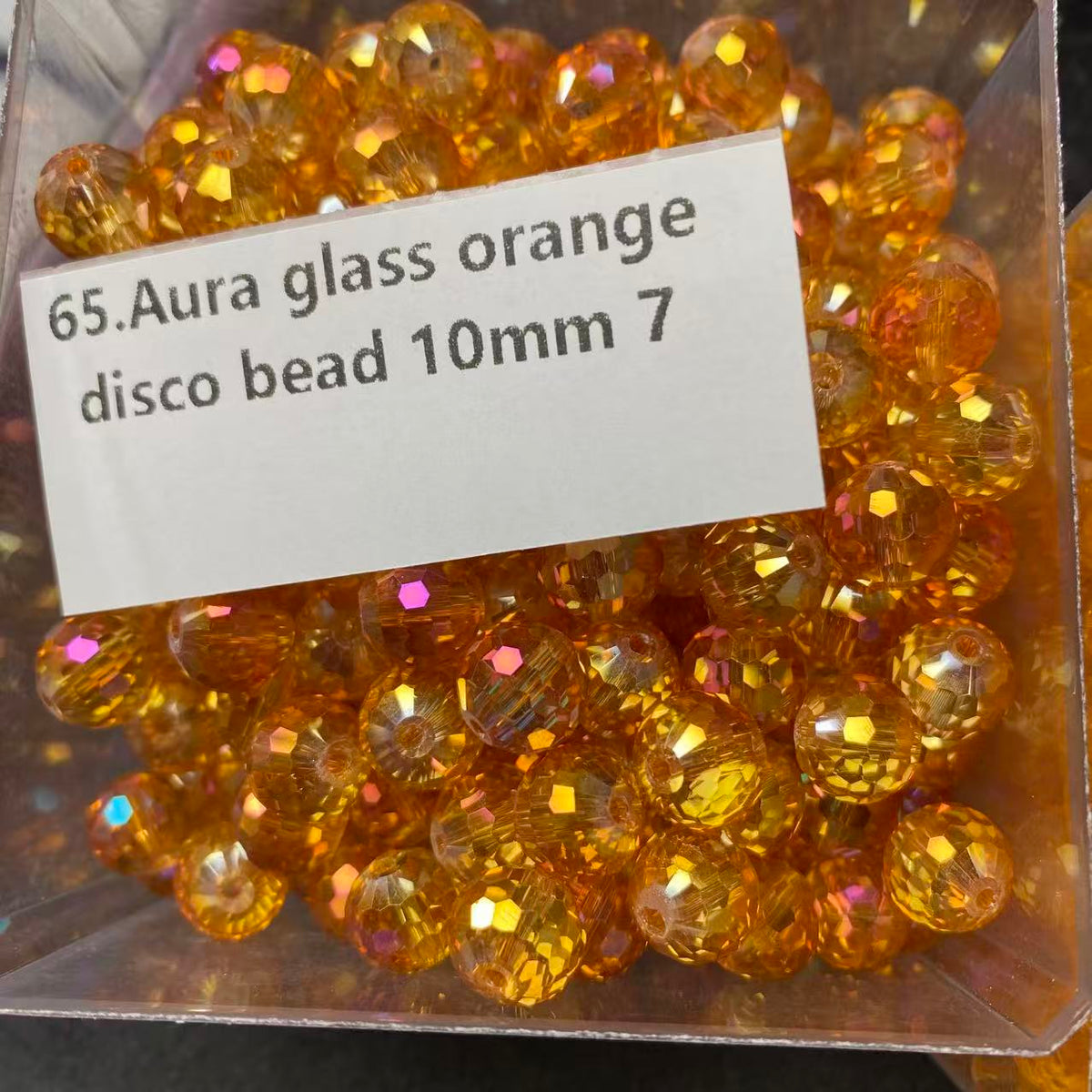 One bowl crystal bead- Felicity-can make 6pcs bracelets 10.6