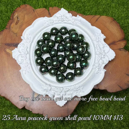 One bowl crystal bead- travis00-can make 6pcs bracelets 8.7