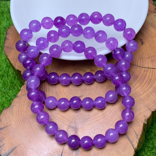 Purple Chalcedony（DYED）8mm 1pc(SL114)