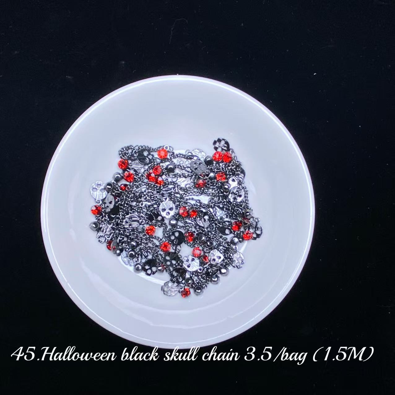 One bowl crystal bead- Felicity-can make 6pcs bracelets 8.22