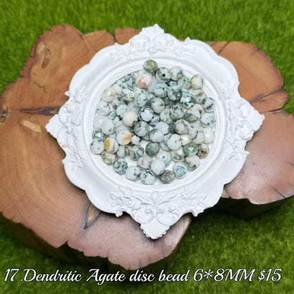 One bowl crystal bead- Felicity-can make 6pcs bracelets 8.22