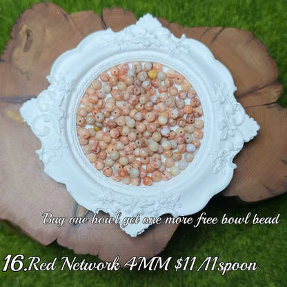 One bowl crystal bead- Felicity-can make 6pcs bracelets 9.27