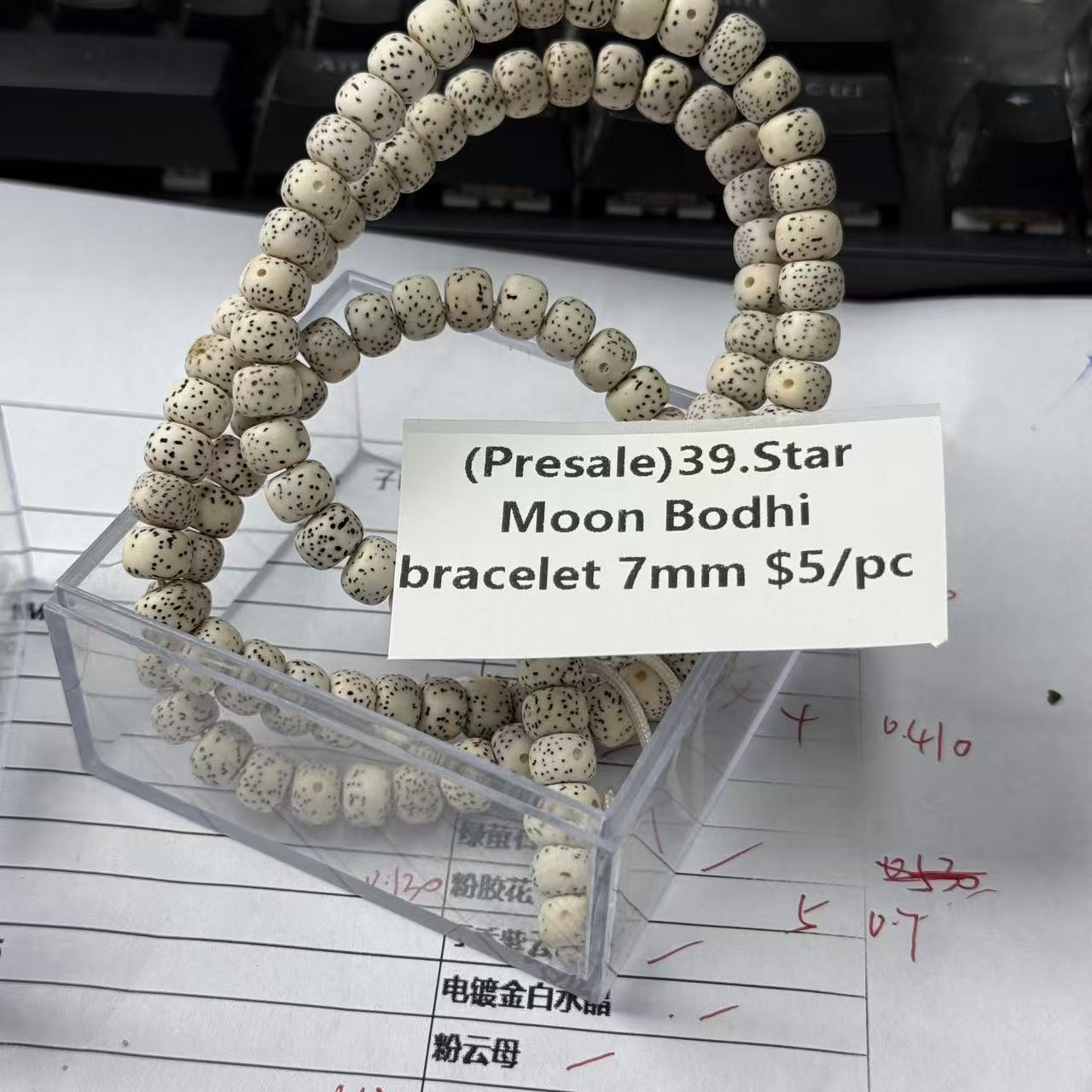 One bowl crystal bead- Felicity01-can make 6pcs bracelets 2.5