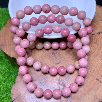 Pink Lace Jasper bracelet 8mm 1pc (SL151)