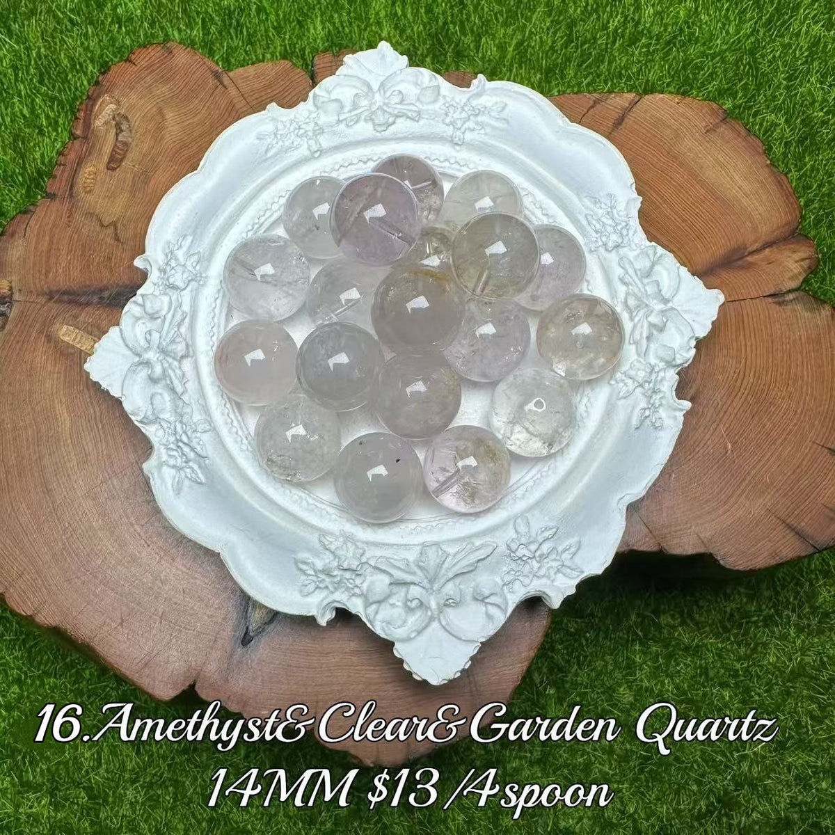 One bowl crystal bead- travis00-can make 6pcs bracelets 10.4