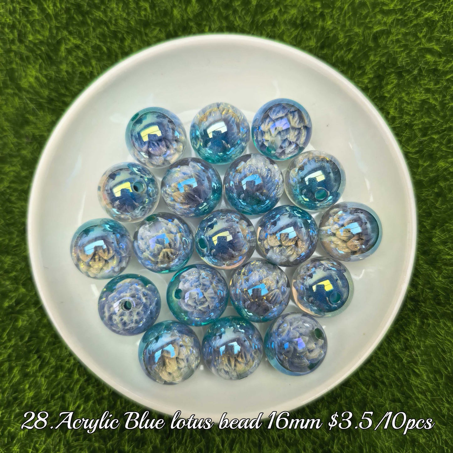 One bowl crystal bead- travis00-can make 6pcs bracelets 6.15