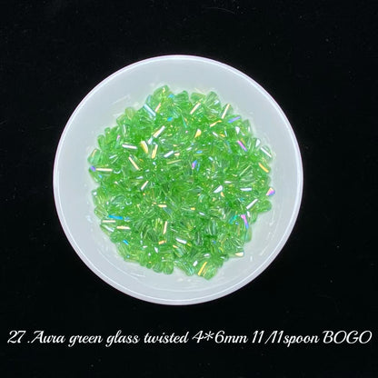 One bowl crystal bead- Felicity-can make 6pcs bracelets 8.15