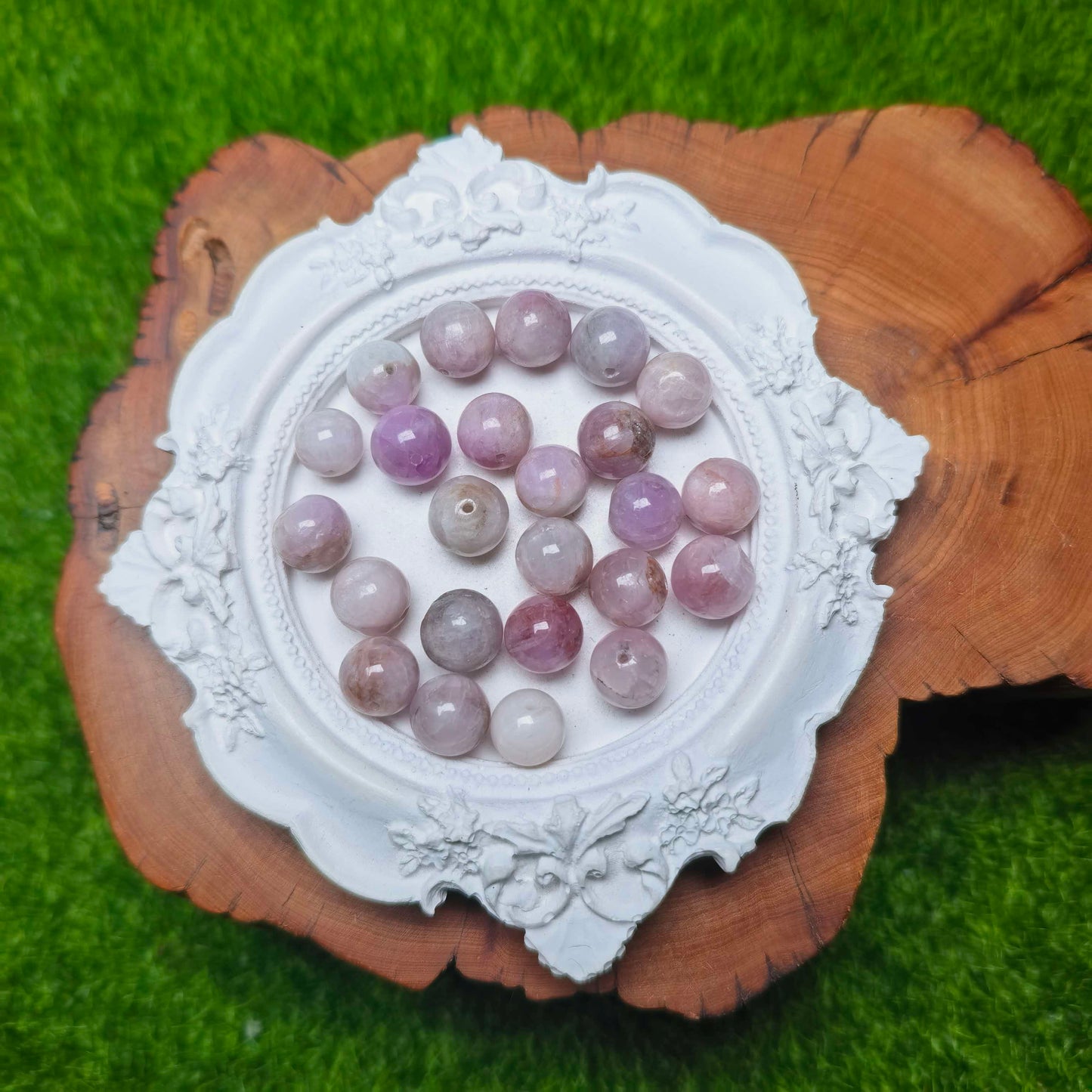 Kunzite bead _10mm 108pcs/1bowl  (VIP104)