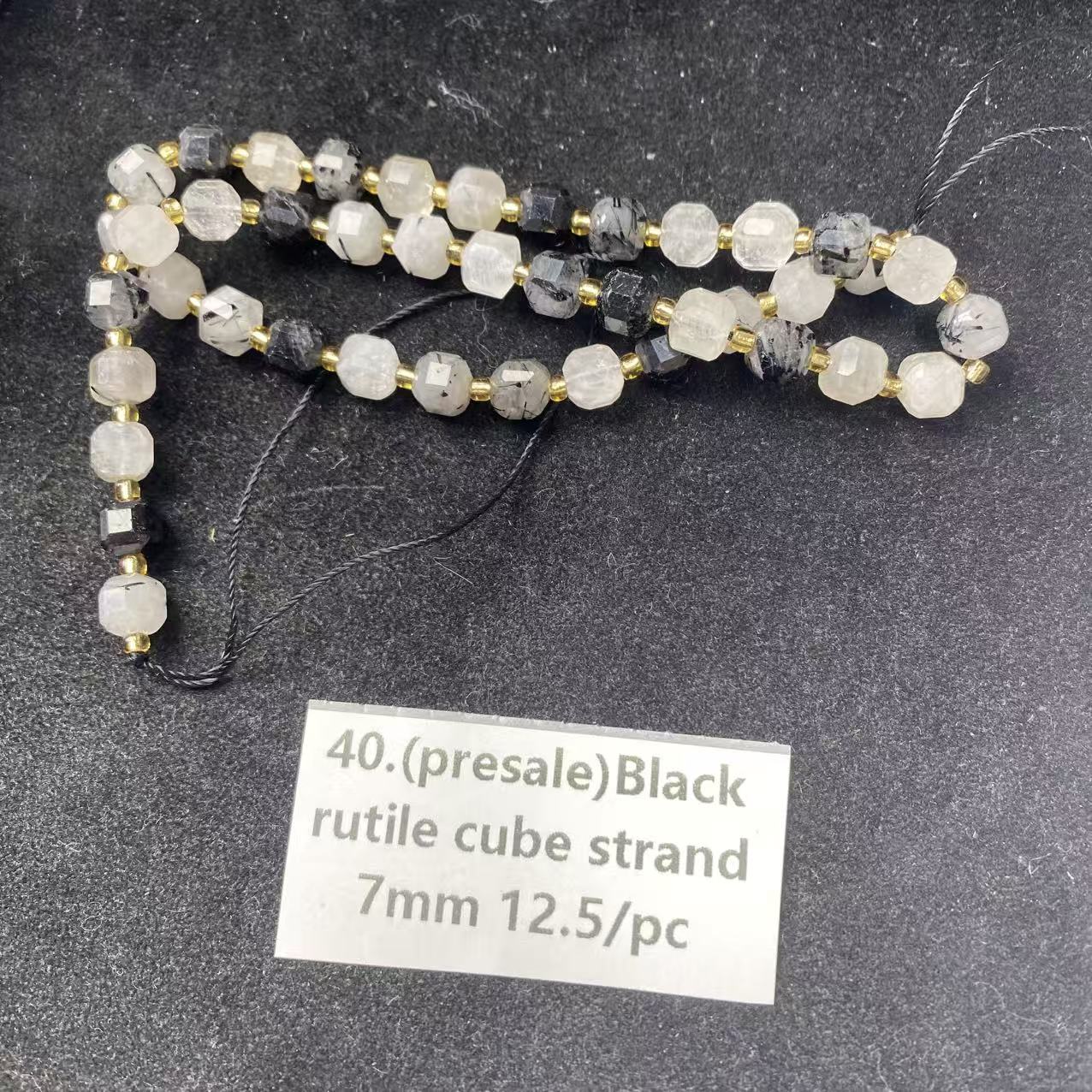 One bowl crystal bead- Felicity-can make 6pcs bracelets 7.25