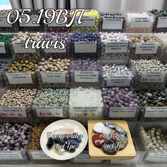 One bowl crystal bead- travis00-can make 6pcs bracelets 5.19