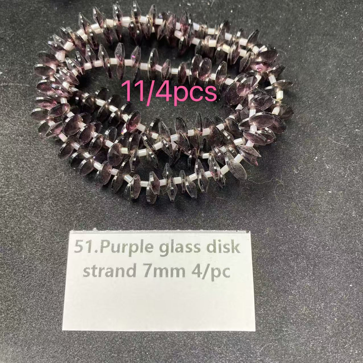 One bowl crystal bead- Felicity-can make 6pcs bracelets 9.24