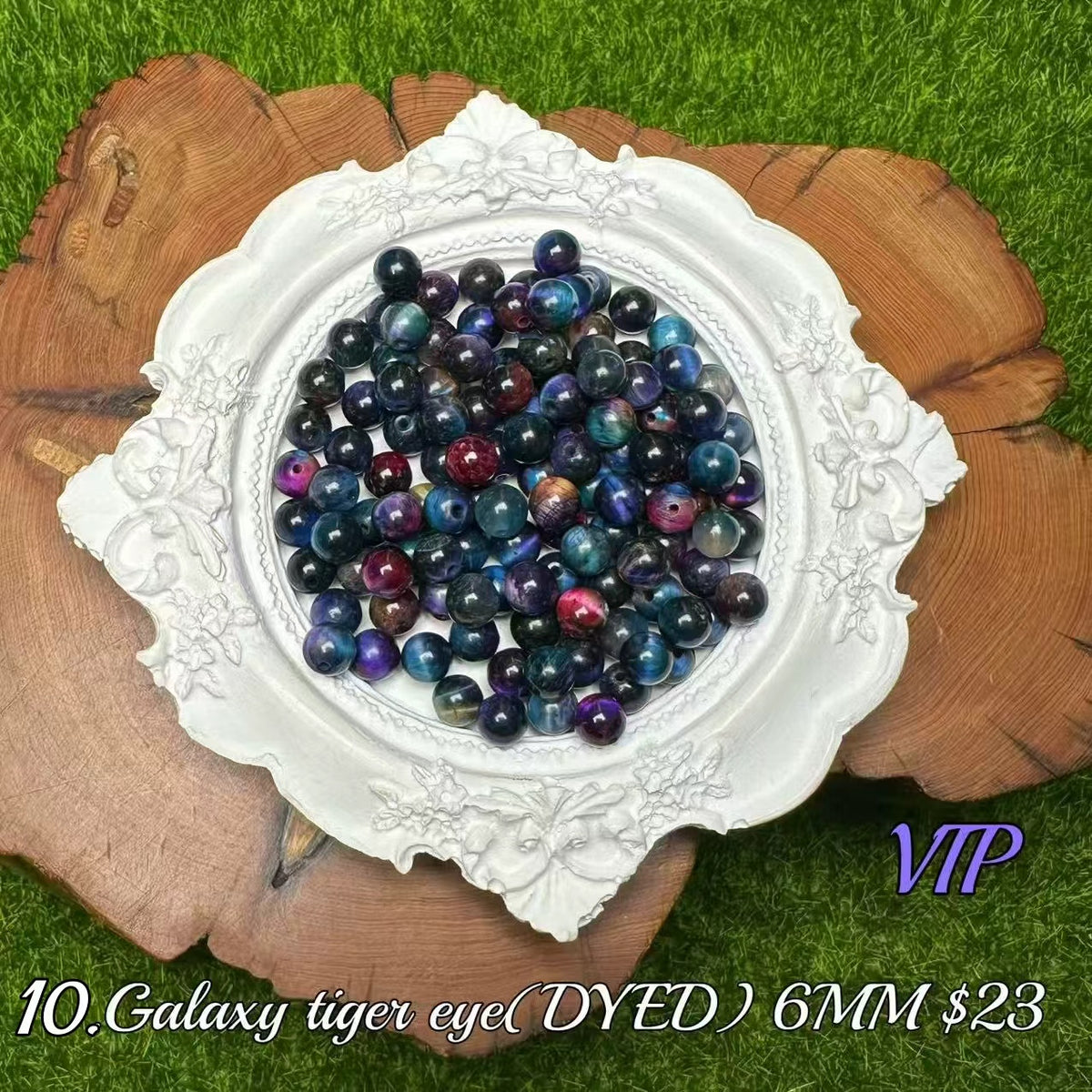 One bowl crystal bead- Felicity-can make 6pcs bracelets 9.26