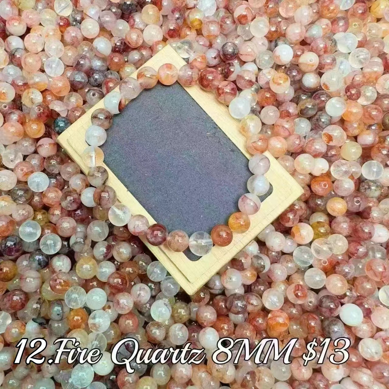 One bowl crystal bead- Felicity-can make 6pcs bracelets 9.2