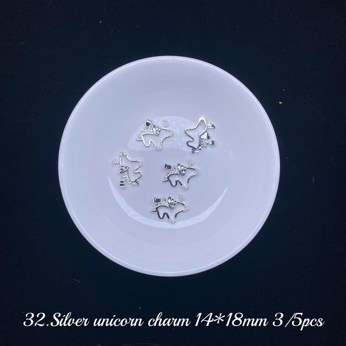 One bowl crystal bead- Felicity-can make 6pcs bracelets 10.7