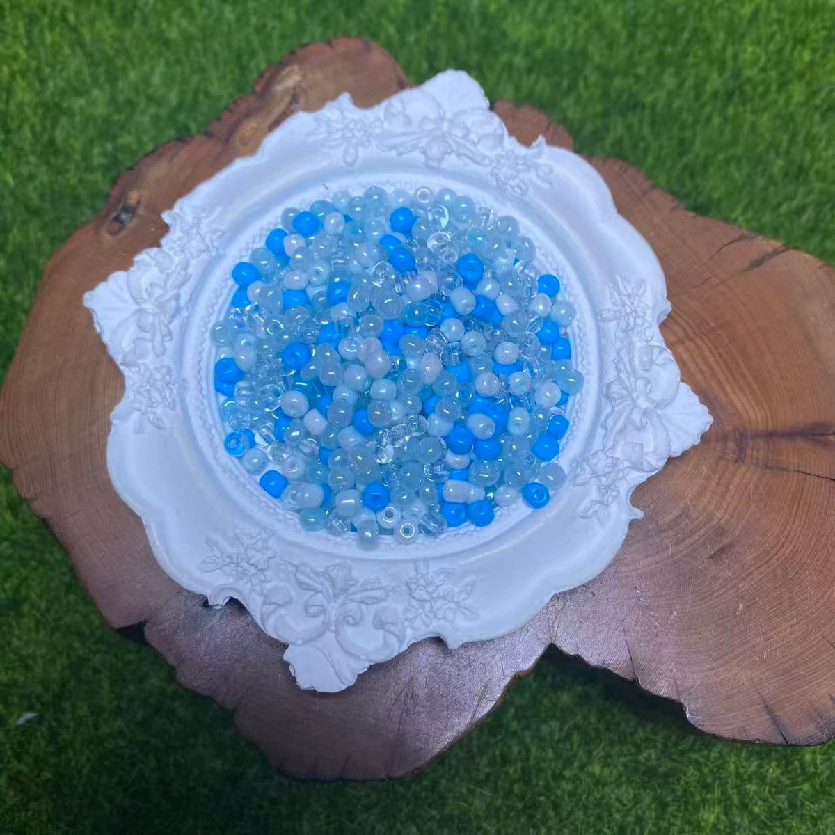 1 Bowl(60g) of Shiny Mix Beads--felicity