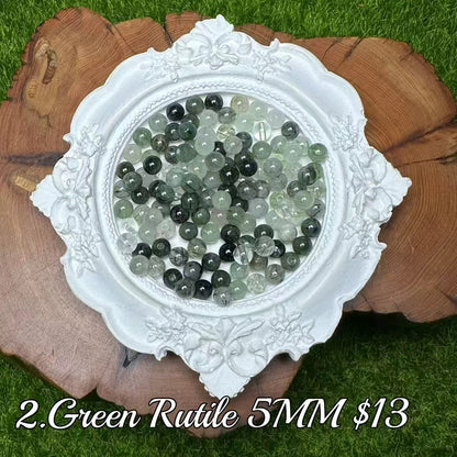 One bowl crystal bead- Felicity-can make 6pcs bracelets 8.15