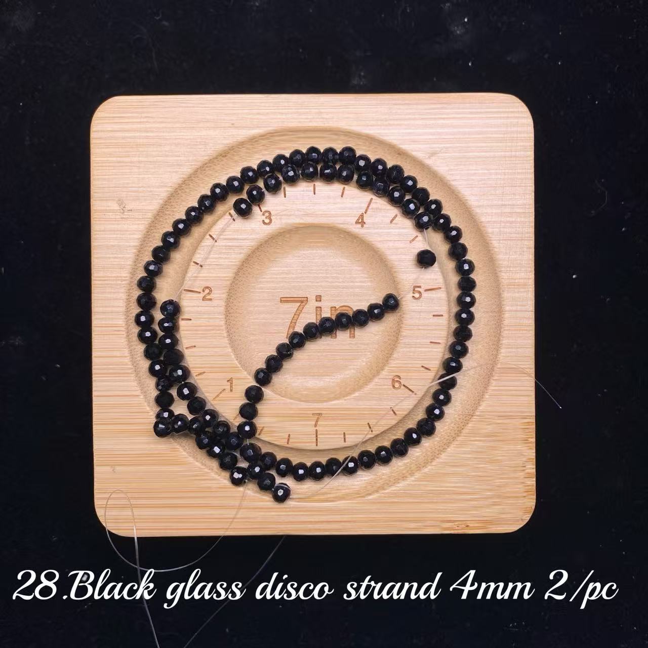 One bowl crystal bead- Felicity-can make 6pcs bracelets 9.2